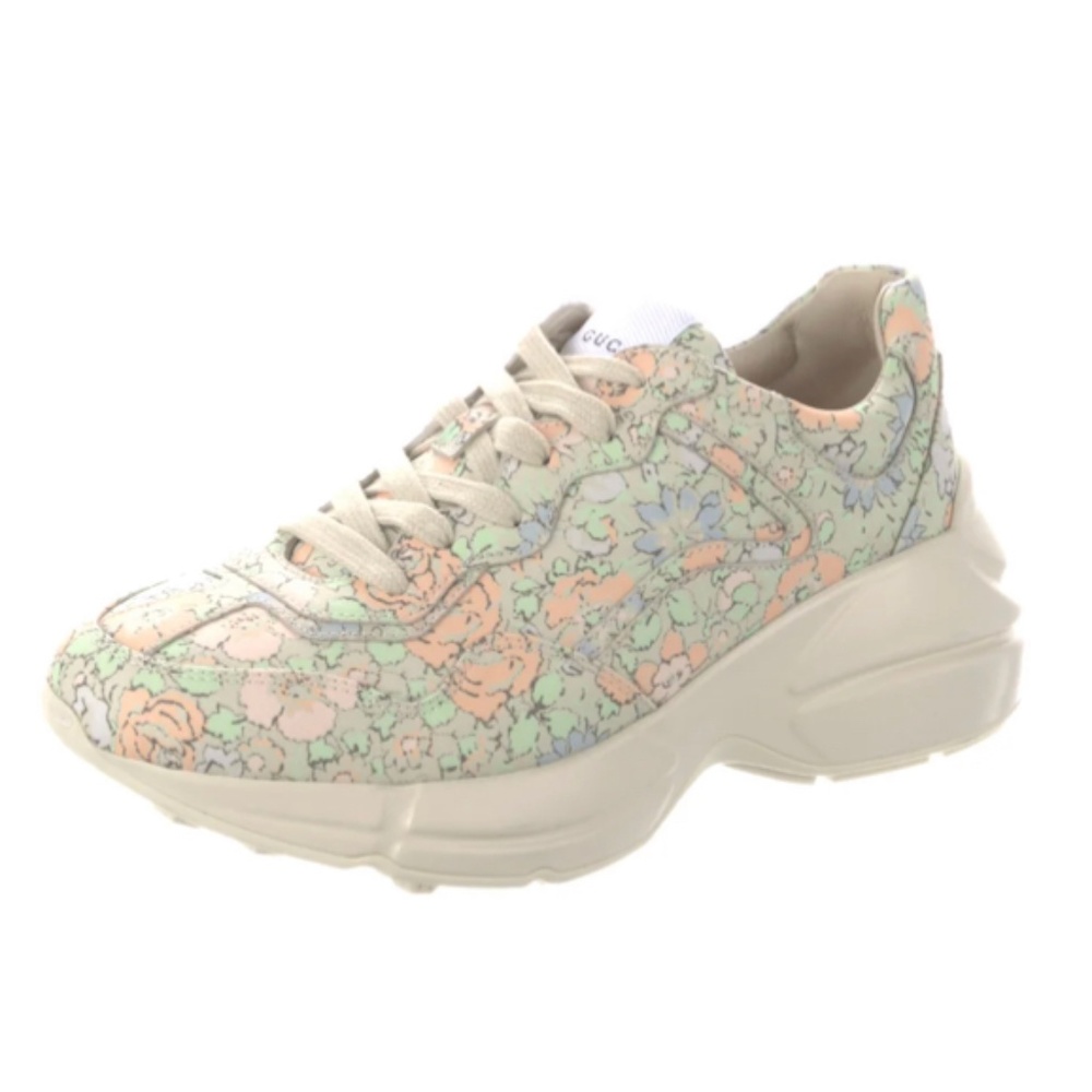 Gucci Rhyton Liberty London Chunky Sneakers